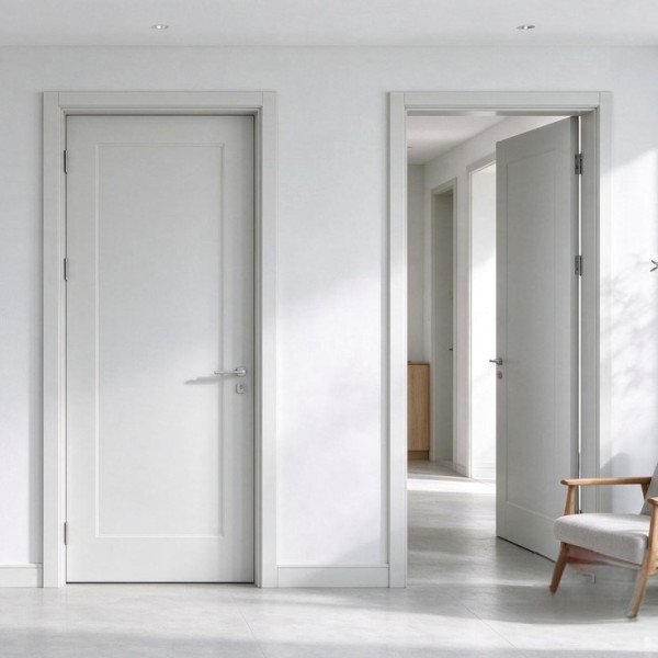 Porte en bois blanc KD-S910