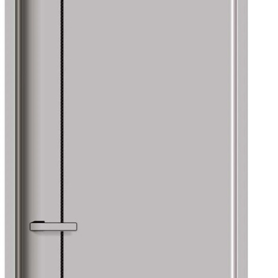 Bright Moon Grey Molded Interior Door QC-102