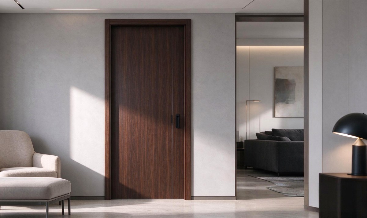 Porte en chêne foncé KD-S1020